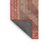 Tapis en laine rouge / gris-500668906