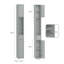 Munford Freestanding 20cm W Linen Cabinet-1727277586