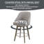 Tabouret de bar / de bar pivotant à 360 ° Pearce-1954604876-1937796835-1919122212