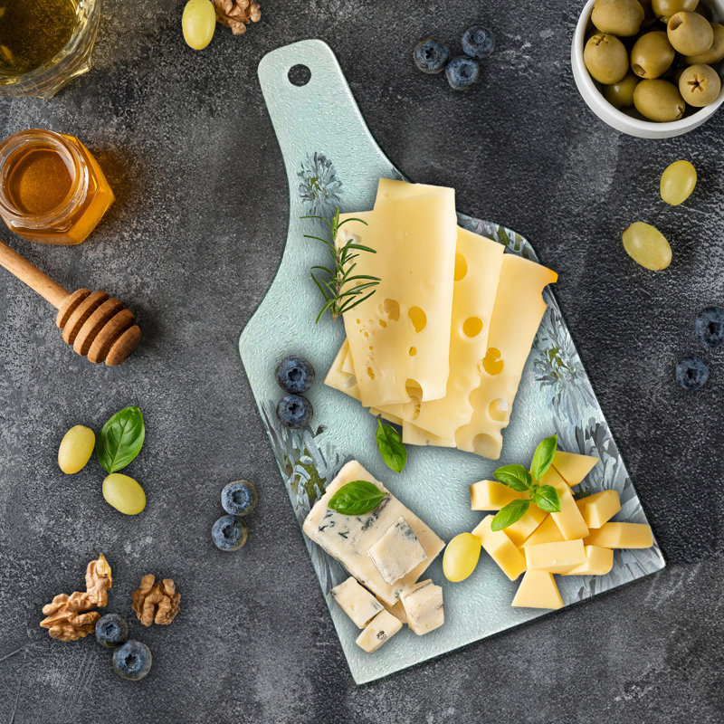 Planche à découper en verre trempé Ambesonne