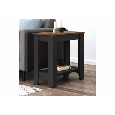 Justine Basilico End Table with Storage