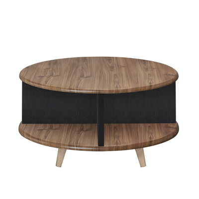 Table basse à 4 pieds avec rangement