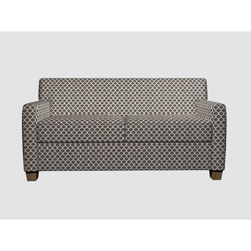 Tissu de lin géométrique, Noir 2