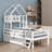 Twin-Size Wooden Platform Bed With Safety Guardrails And Integrated Drawers-1461088372