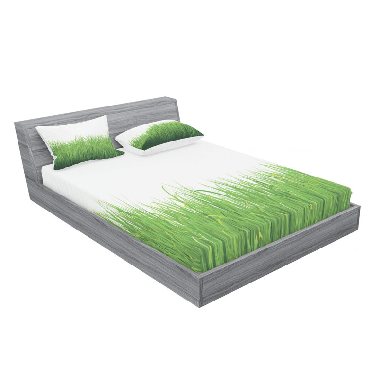Microfiber Sheet Set, Queen Sheet Set with Fitted Sheet