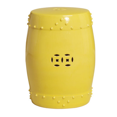 Ceramic Accent Stool