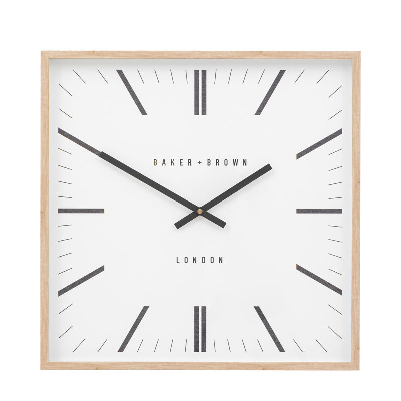 Penhurst Wall Clock 50cm, Natural