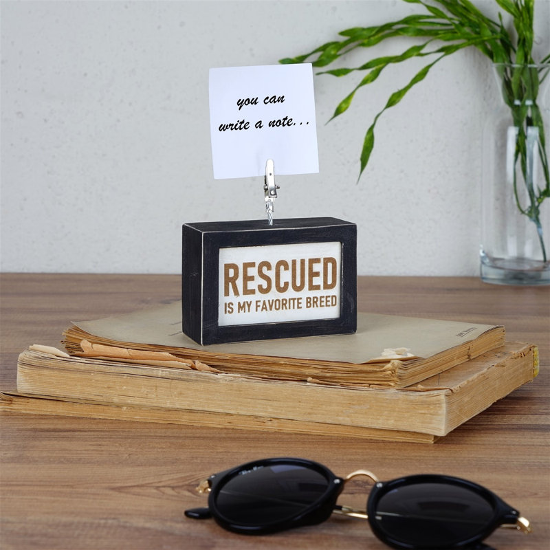 Porte-cartes en bois