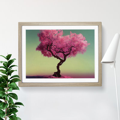 Brave Plum Blossom Tree - Single Picture Frame Print