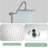 Full/Standard Dual Shower Head 1.8 GPM GPM-70502297