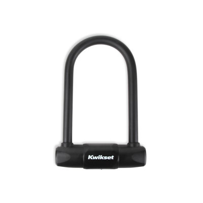 Kwikset High Security Bicycle U-Lock, Hardened Steel, 1 Pack