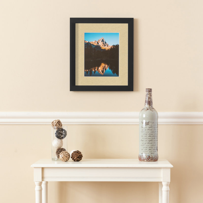 Cadre pour photo simple 20 "x 28" en bois mat, Chuchotement vert