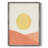 Simple Boho Sun I Framed Print - Solid Wood-921248439