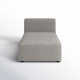 Shonnard Upholstered Slipper Chair and Ottoman