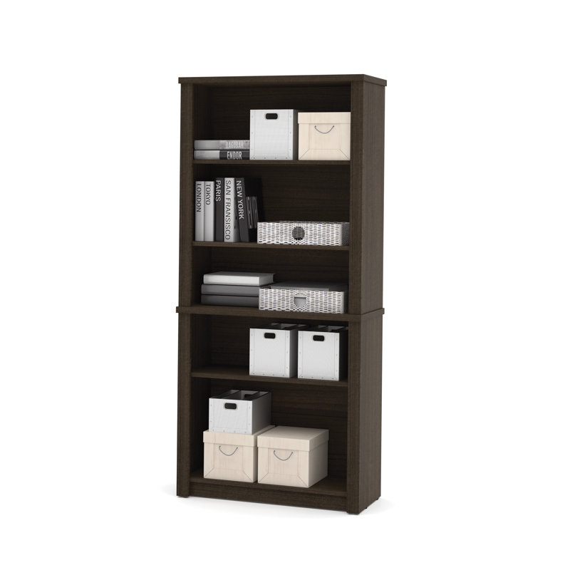 Tammara Bookcase, Dark Chocolate