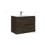 Menta 28.0" Wall Mounted Single Bathroom Vanity In Natural Oak With Ceramic Top-639213424-605170594