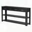 Élégante console d'entrée avec 4 tiroirs et 2 tablettes, idéale pour les décors modernes et rétro-682838866
