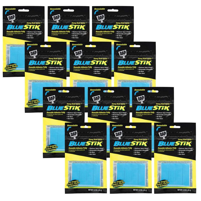 Mastic adhésif réutilisable Bluestik