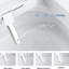 Toilette intelligente, bidet, ouverture / fermeture automatique, chasse d'eau automatique, siège chauffant, lavage à bulles, modes de lavage multiples, nuit, affichage numérique, capteur à pédale, batterie de secours, autonettoyant de la buse, pré-nettoyage
