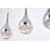 Carilyn - Light Chrome LED Cluster Pendant