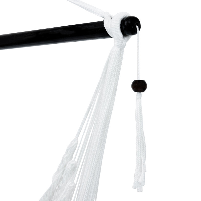 Chaise hamac suspendue Poe, Blanc