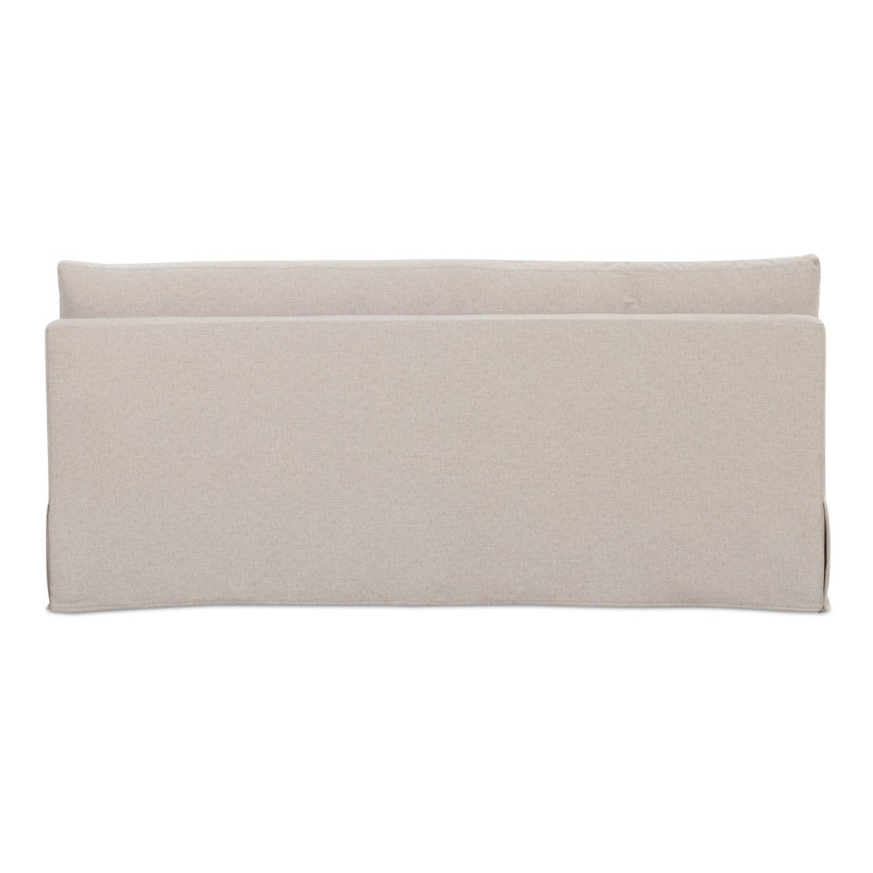 Fable Slipcover Dining Bench Beige