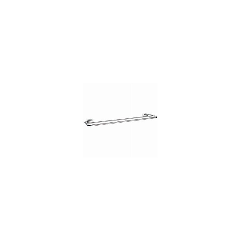 Barre à serviettes murale Spa, Acier inoxydable poli, Simple