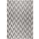 Tapis intérieur / extérieur noir / gris Nicole