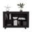 Lacey Console Table Cart 25.4", 5 Shelves, 4 Casters, Console Table Cart -1611943320