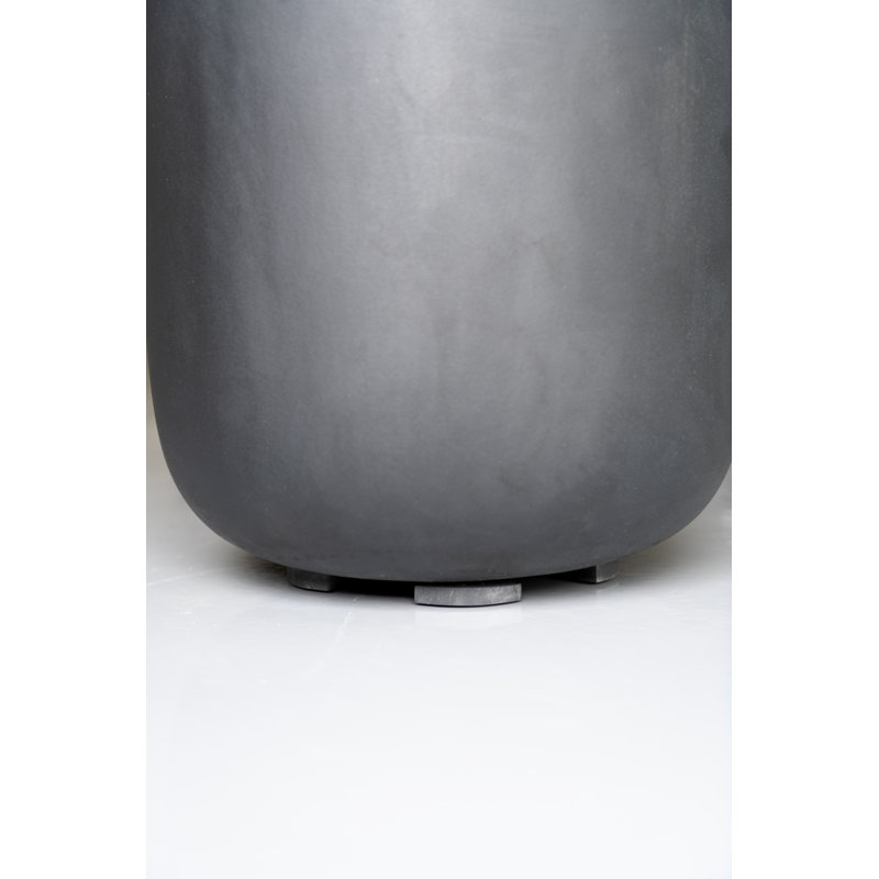Pieds de marmite, gris Fiberstone, Grey