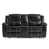 Black Faux Leather