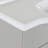 37" Single Bathroom Vanity With Cultured Marble Top-97134398