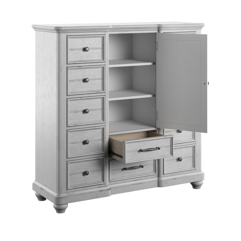 Hickory Solid Wood 56 " W 12 - Drawer Dresser