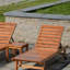 Chaise longue d'extérieur Moriceau Bubinga