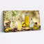 Nature morte à l'huile d'olive et au citron, toile tendue sur châssis, ensemble de 1-424466527