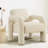 31" Wide Upholstered Barrel Accent Armchair-667973626
