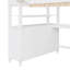Lit mezzanine double en bois avec tiroirs-1805298461