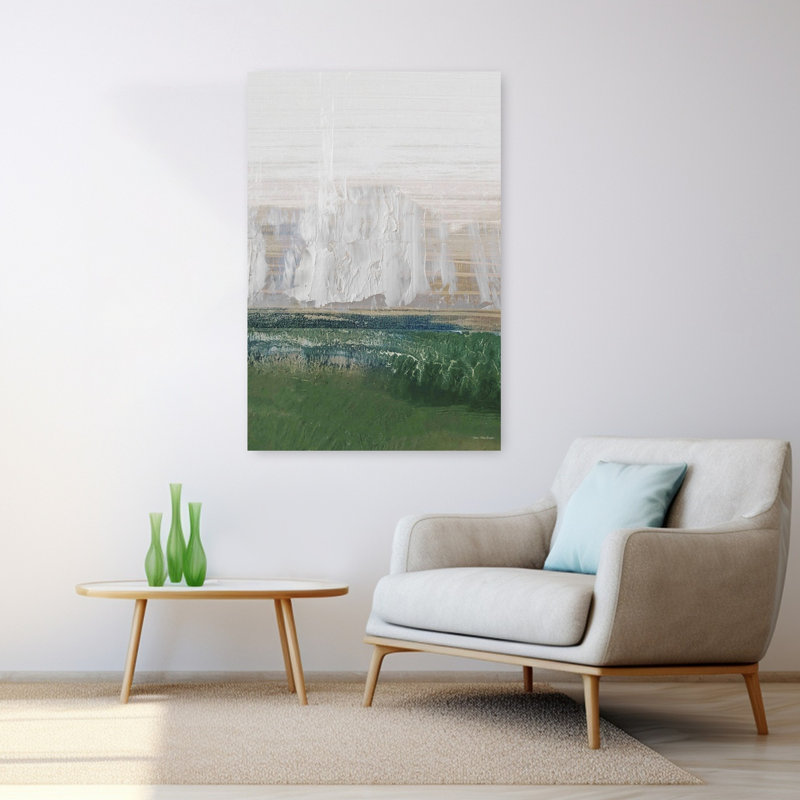 «Indivible Echoes Abstract Contemporary Landscape Art», H 48 po x l 32 po