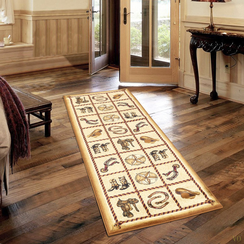 Tribes 2 pi 7 po X 7 pi 3 po Tapis Southwest, Tapis de couloir 2 pi 7 po x 7 pi 3 po