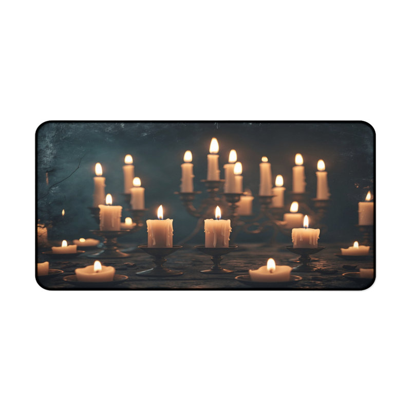 Polyester Desk Pad, 14.4x12.1
