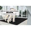 Tapis d'entrée noir pour l'extérieur-112477091