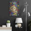 Latitude Run® «Pizza Slice With Toppings» par Ron Magnes, art mural en métal-2059254068