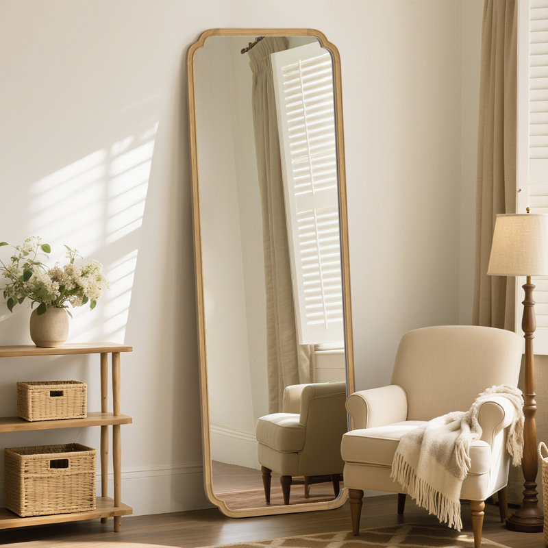 Full Length Mirror, 71" x 24", Natural