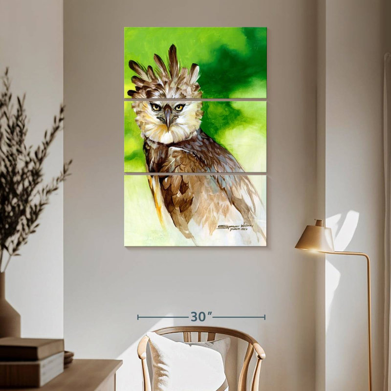 Brampt Harpy Eagle, 65" H x 42" W