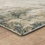 Tapis abstrait vert / beige Ankara-61240751