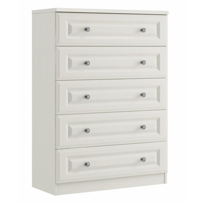 91 cm W Chest of 5 Drawers