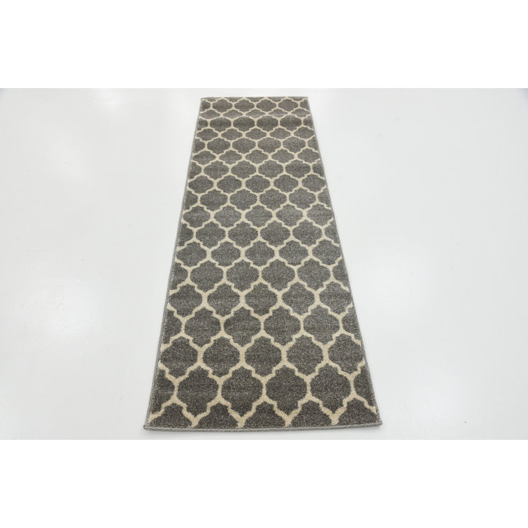 Molly Power Loom Dark Gray/Ivory Rug