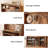 Farmhouse Hall Tree – Bench, Shoe Storage, Side Baskets & Hooks for Entryway-78065244