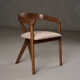 Greco Cross Back Arm Chair Dining Chair