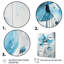 Bleu minimaliste coquelicot II - impressions murales florales et botaniques-2039135714-2039135723